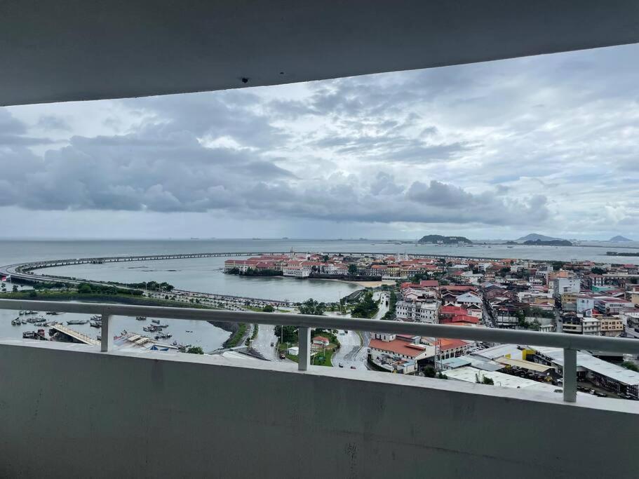 Ferienwohnung Hermoso Apartamento Con Una De Las Mejores Vistas Panama Stadt Exterior foto