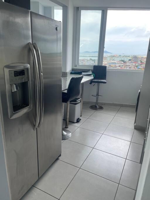 Ferienwohnung Hermoso Apartamento Con Una De Las Mejores Vistas Panama Stadt Exterior foto